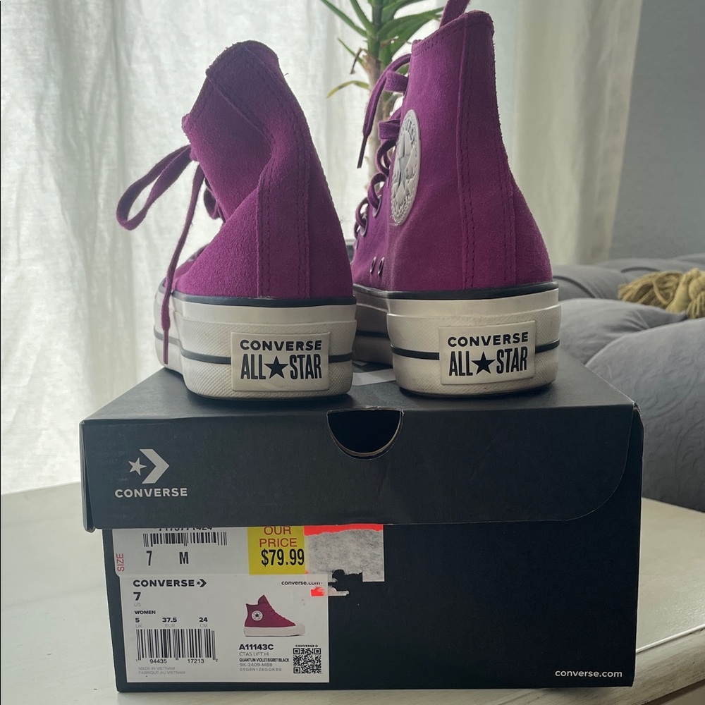 Converse Platform High Top - suede- Quantum Violet - Picture 5 of 6